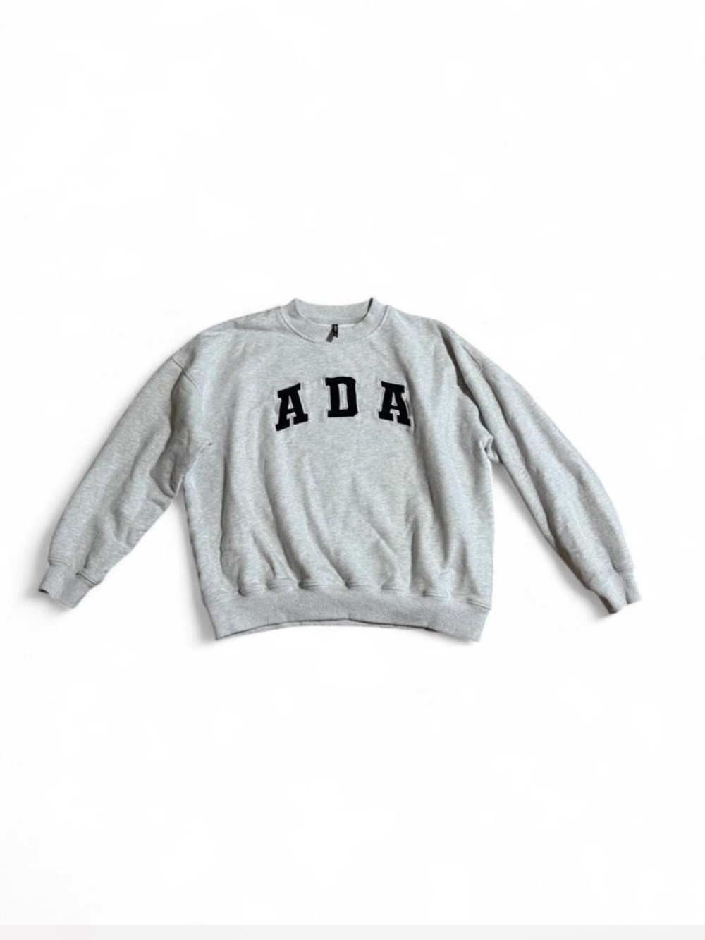 ADA Grey Crewneck Sweatshirt for women